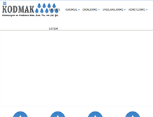 Tablet Screenshot of kodmak.com.tr